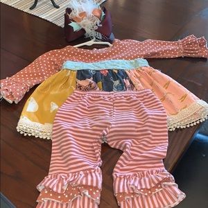 Complete boutique baby outfit